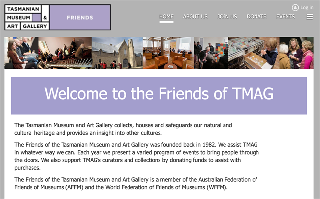 friends of the tasmanian best nonprofit website