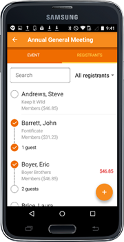 Mobile App Screen