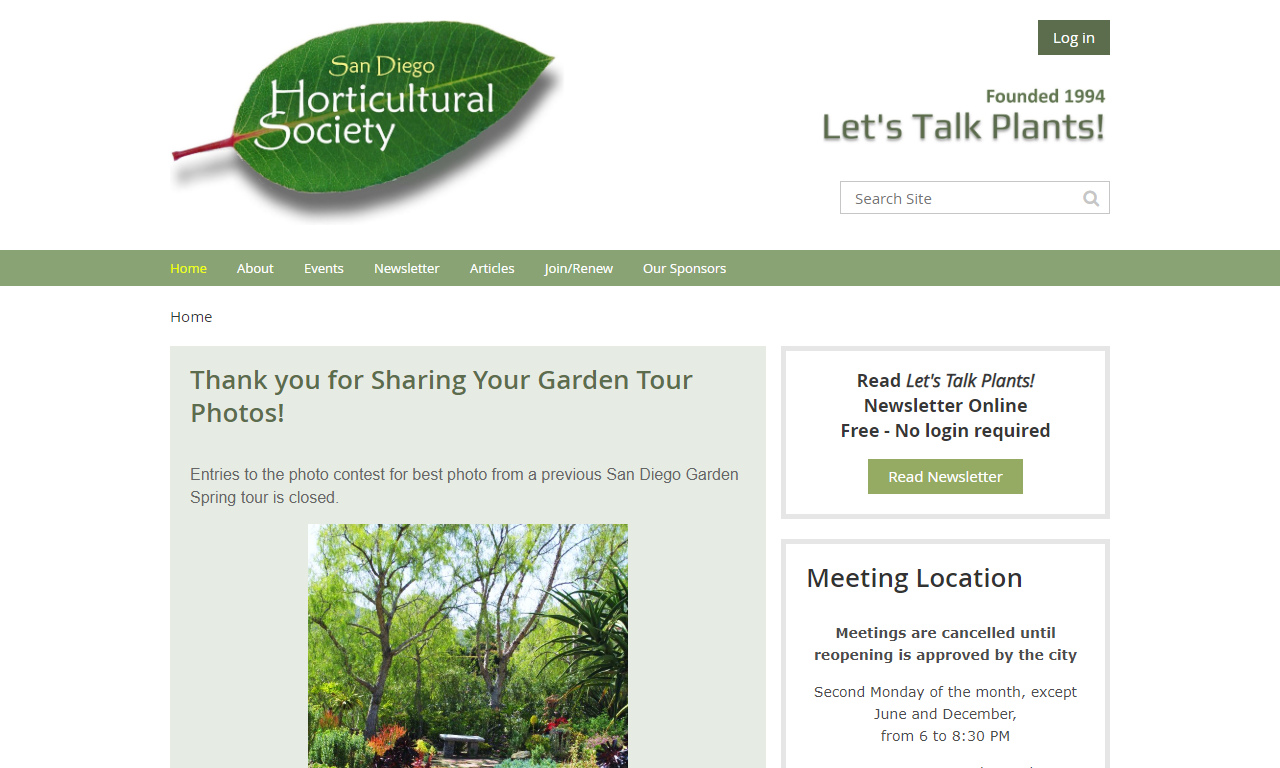 San Diego Horticultural Society